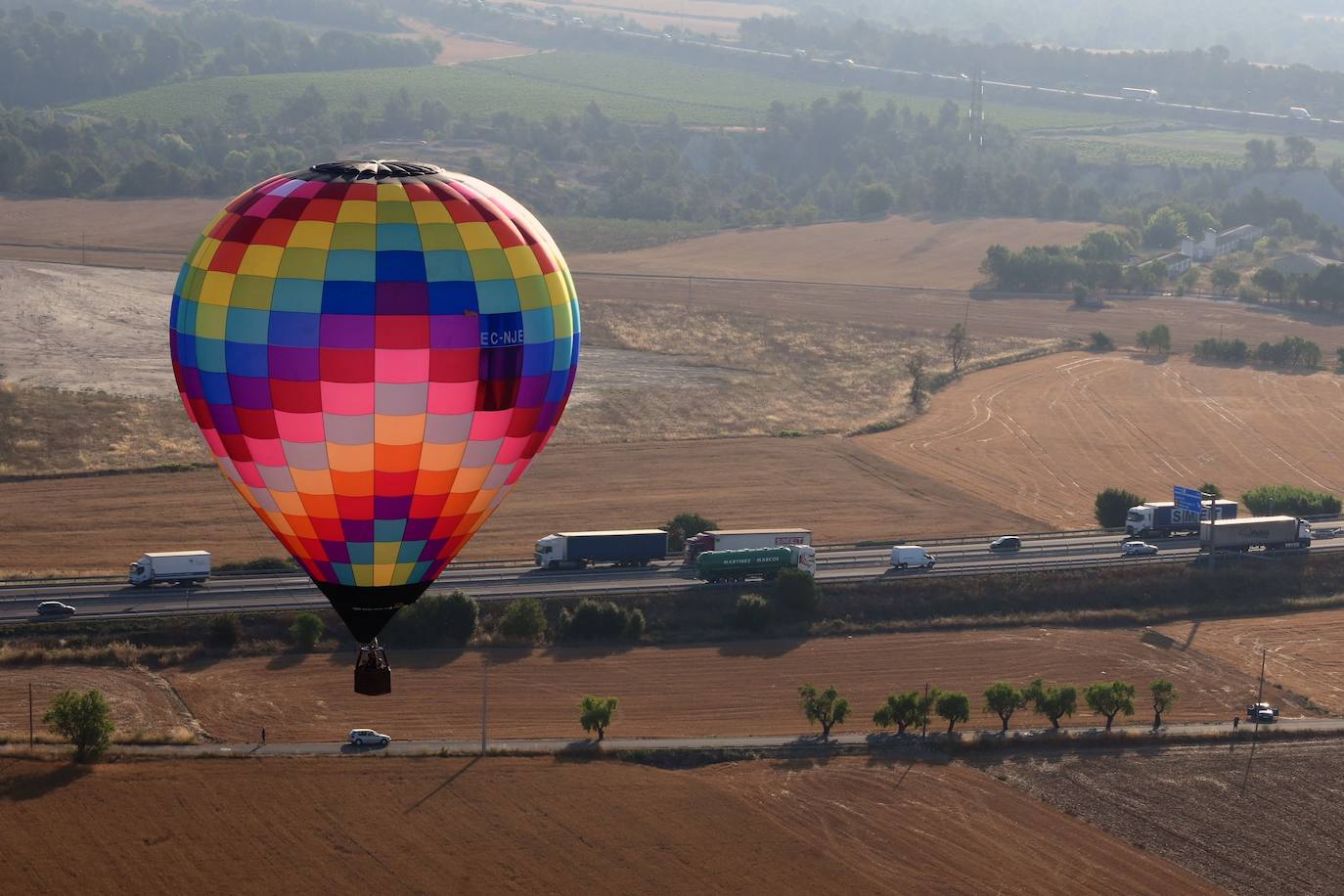 Fotos Espectacular concentración de globos aerostáticos El Correo